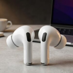 Apple AirPods Pro 3 earbuds with USB-C MagSafe charging case